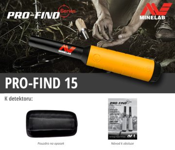 Dohledávačka kovů Minelab PRO-FIND 15